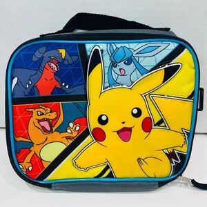 Pikachu Pokémon Kids Lunch Box Bag Character